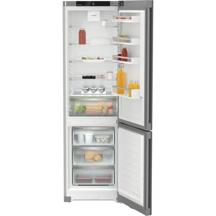 Liebherr KGNsd 57Vc03, Kühl-Gefrier-Kombination mit 268 Litern, Edelstahl, No-Frost-Technik, 4-Sterne-Gefrierklasse