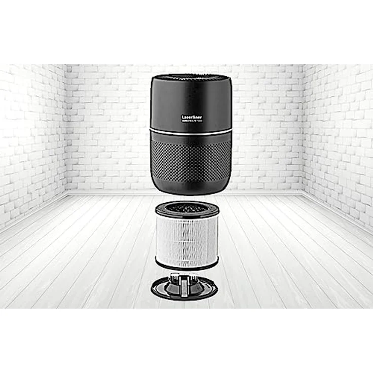 Laserliner 3 in 1-Filter-Set AirBreeze 120, Vorfilter, HEPA 13 Filter und Aktivkohlefilter für gesunde Raumluft bis 30 m² – Bild 2