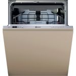 Bauknecht B0I D541A S Einbau-Geschirrspüler vollintegriert 60 cm, Silber, Sensor+ Technologie, MultiZone-Reinigungsfunktion, ActiveDry