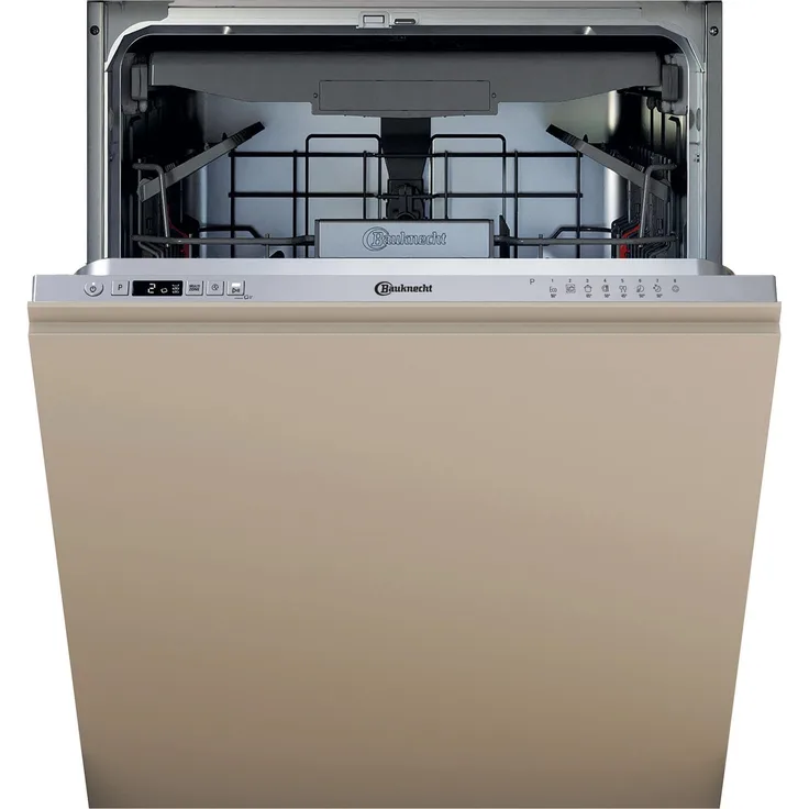 Bauknecht B0I D541A S Einbau-Geschirrspüler vollintegriert 60 cm, Silber, Sensor+ Technologie, MultiZone-Reinigungsfunktion, ActiveDry