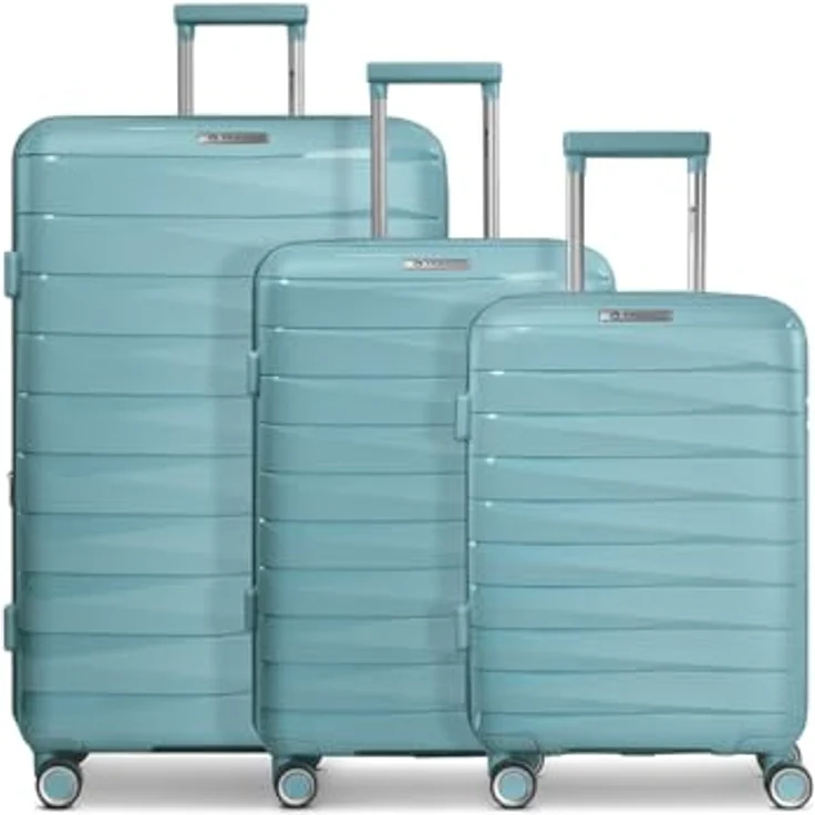 Franky Trolleyset London, 4 Rollen, (3-teilig, 3 tlg), Polycarbonat – Bild 1