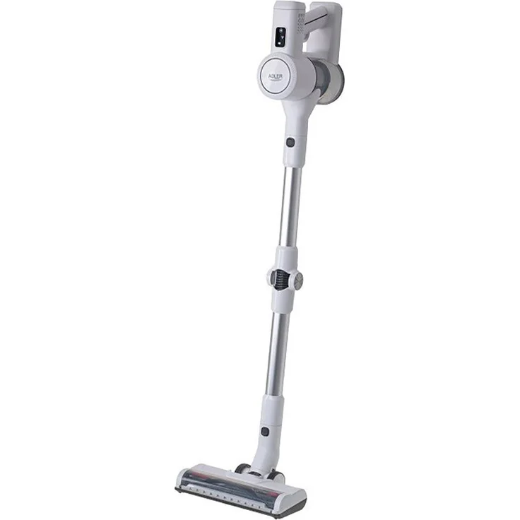 ADLER EUROPE Kabelloser Handstaubsauger 7060, 350 W Leistung, 3-stufiges Filtersystem, LED-Anzeige, beutellos, leise mit 65 dB