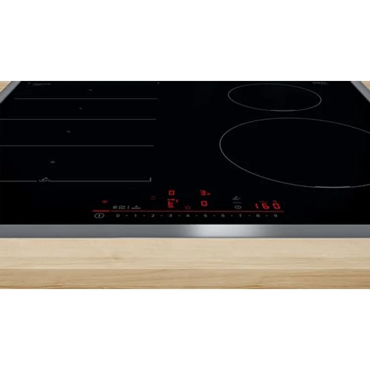 Bosch PIX645HC1E Serie 6 Smartes Induktionskochfeld (autark), 60 cm breit, Flex Induction, Umlaufender Rahmen, Kochfeldbasierte Haubensteuerung, schnelleres Kochen - Preisvergleich – Bild 3