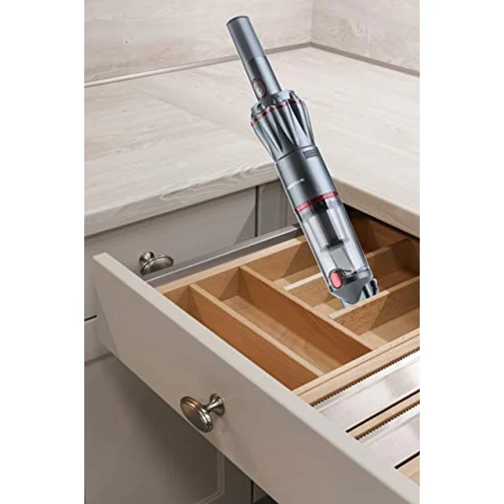 Genius Invictus One Kleinstaubsauger, 15 min Akkubetrieb, HEPA-Filter, anthrazit – Bild 6