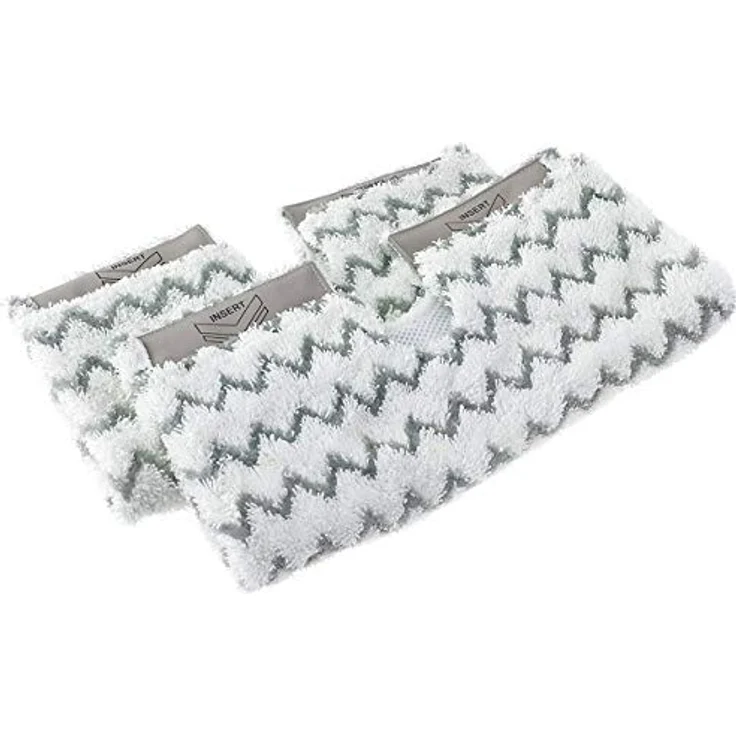 Shark DIRTGRIP2EU Dirt Grip-Pads für Klik 'n' Flip-Dampfmopps [2er-Pack], Kunststoff, White – Bild 2