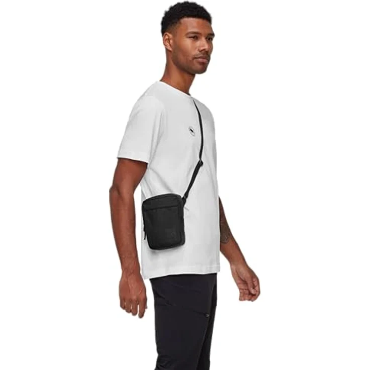 Mammut Xeron Pouch 1, praktische Umhängetasche mit 1 Liter Packvolumen und wasserabweisender Beschichtung, schwarz – Bild 3