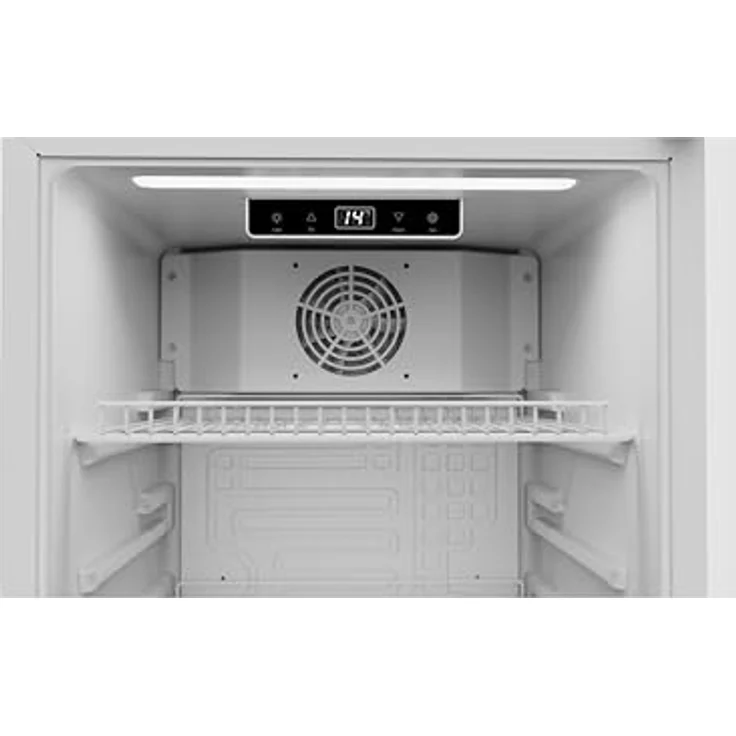 PKM Flaschenkühlschrank GKS83W, 89 L mit Display & Touch Control, Umluft-Kühlung und blauer LED-Beleuchtung – Bild 4