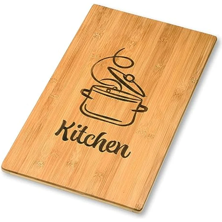 KESPER | Schneide- und Abdeckplatte, Material: Bambus, Maße: B: 50 x T: 28 x H: 2,8 cm, Farbe: Braun | 93046 13 – Bild 5