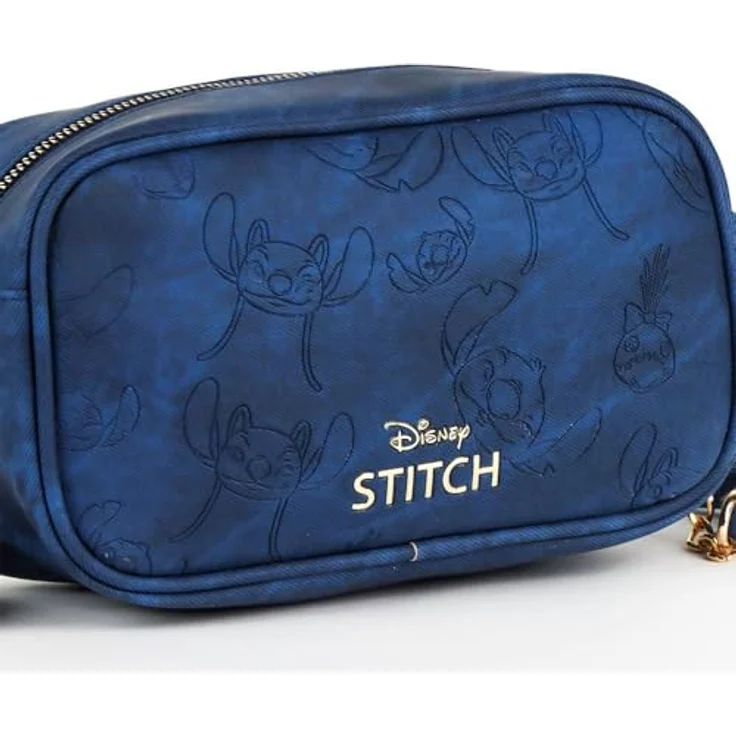 Cerda Disney Stitch Umhängetasche, Kunstleder Taschen für Damen, 23 × 16 × 8 cm, leicht und stilvoll – Bild 4