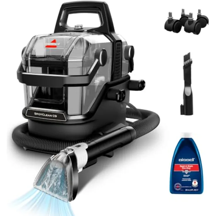Bissell SpotClean C9 Pro, Nassreiniger mit SmartMix-Tank, 400 Watt, schwarz