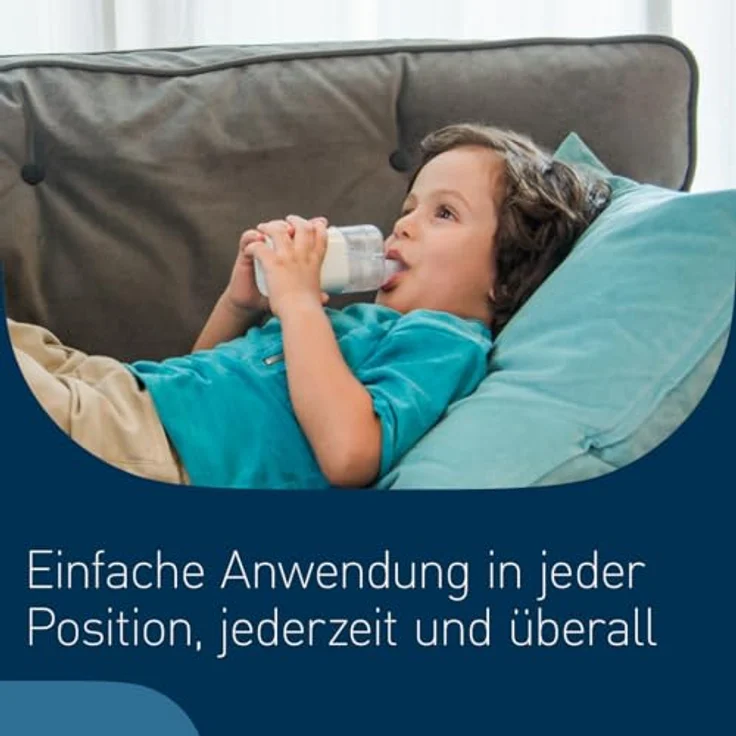 OMRON MicroAir U100 Inhalationsgerät - Geräuschloser, elektrischer Inhalator für zu Hause oder unterwegs - Zur Behandlung von Atemwegserkrankungen bei Erwachsenen und Kindern – Bild 3