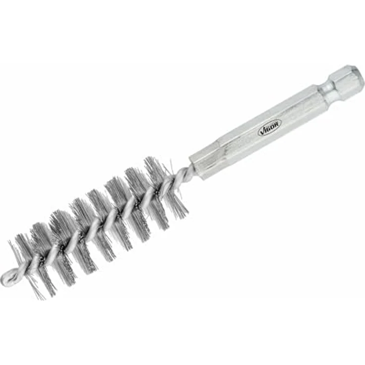 VIGOR Stahlbürsten-Satz V4646S-17, 10 Stück, Ø 17 mm für Staubsauger-Zubehör – Bild 1