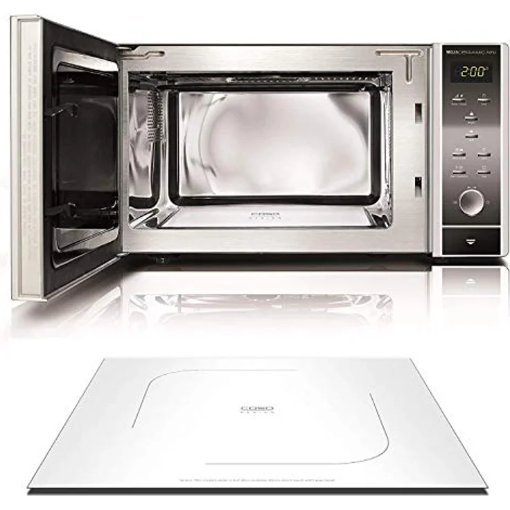 Caso MG25Ceramic Menu 2in1 Design Kombi-Mikrowelle mit Grill, 25 Liter Garraum, Standgerät, Garen auf zwei Ebenen, 900 Watt Mikrowelle, 1000 Watt Grill – Bild 4