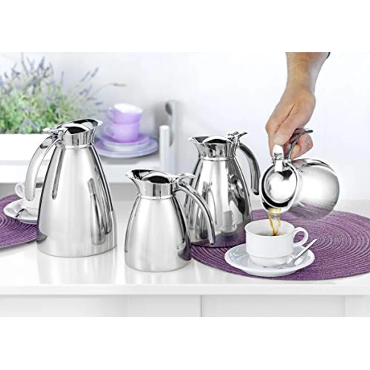 Esmeyer Isolierkanne Empire, 1,5 L, Edelstahl – Bild 3