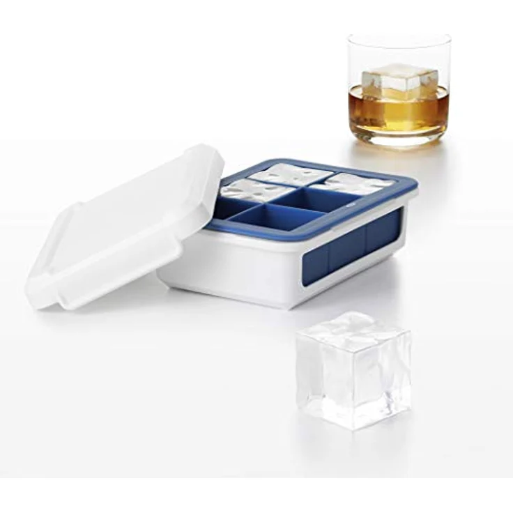 OXO Good Grips Silikon Eiswürfelform für extra große Eiswürfel – Bild 4