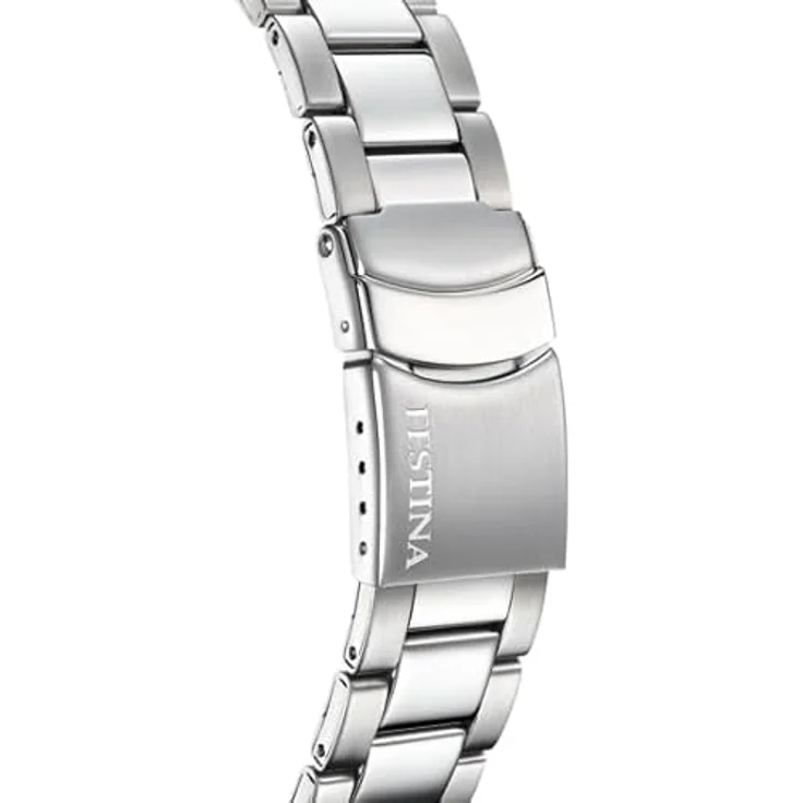 Festina Herren-Uhr Multifunktion Stahl/Blau F20623/2 – Bild 2