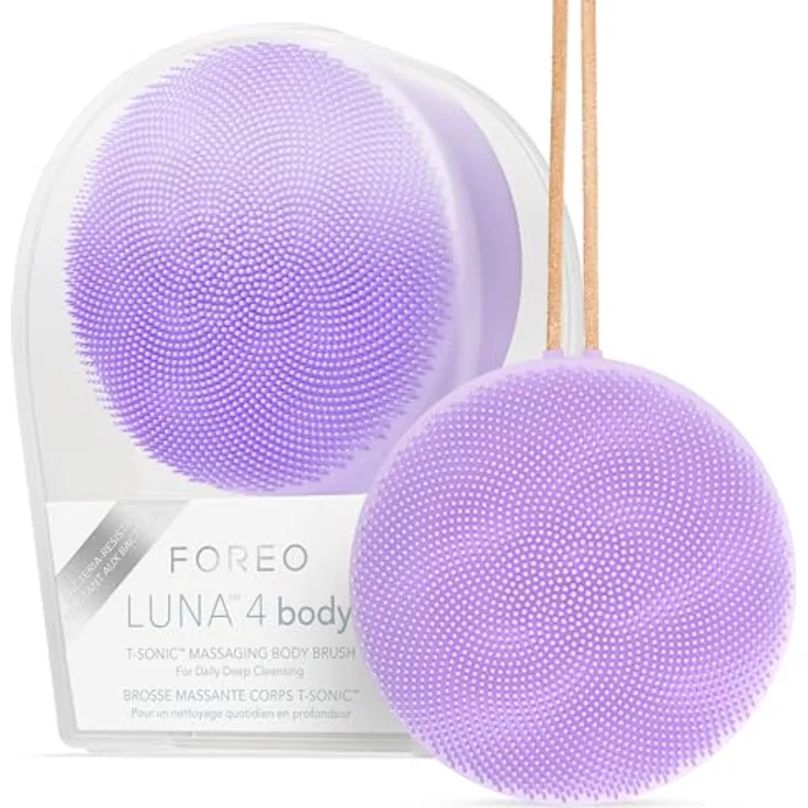 Foreo Luna 4 Body, Körperreinigungs- und Massagegerät mit 12 Intensitätsstufen, wasserfest, hypoallergen