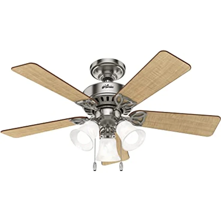 Deckenventilator Beacon Hill 107 cm Nickel Mit Licht – Bild 3