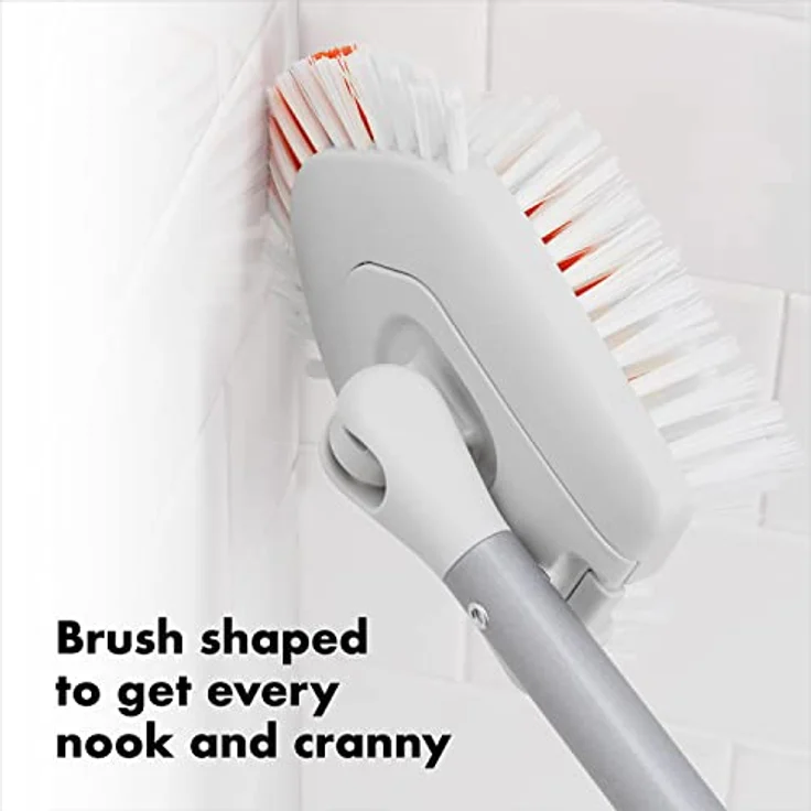 OXO - Good Grips ausziehbare Wannen- und Fliesenbürste, Mehrfarbig – Bild 5