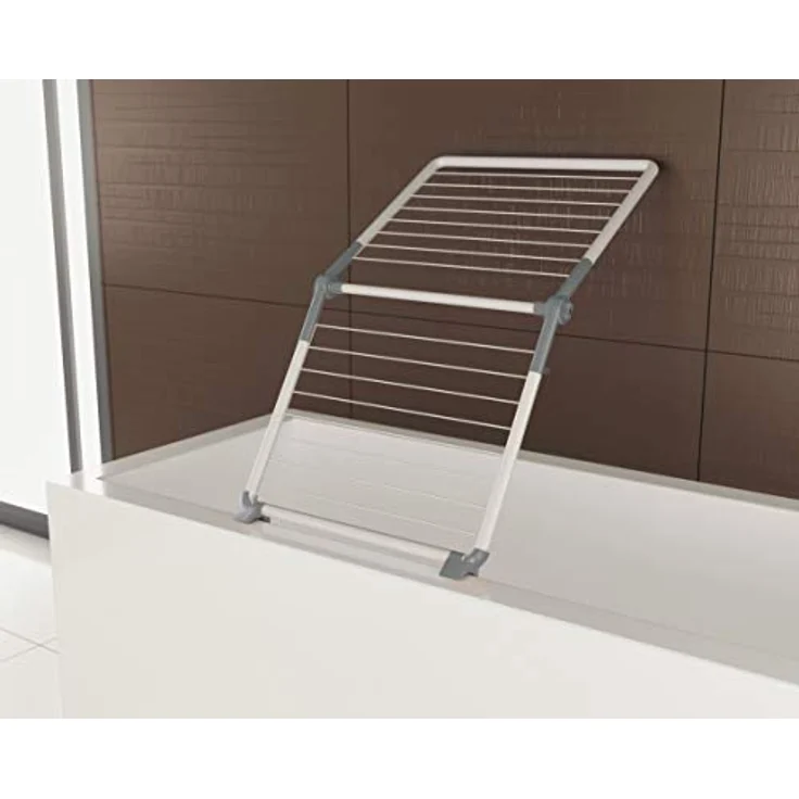 Juwel Wäscheständer 'Super Dry WING', für Badewanne, Dusche und Balkon, 8,8 m Trockenlänge – Bild 4