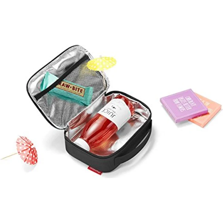 reisenthel Thermocase, Kühltasche, 20 x 14 x 6,5 cm 1,5 Liter, schwarz  – Bild 3
