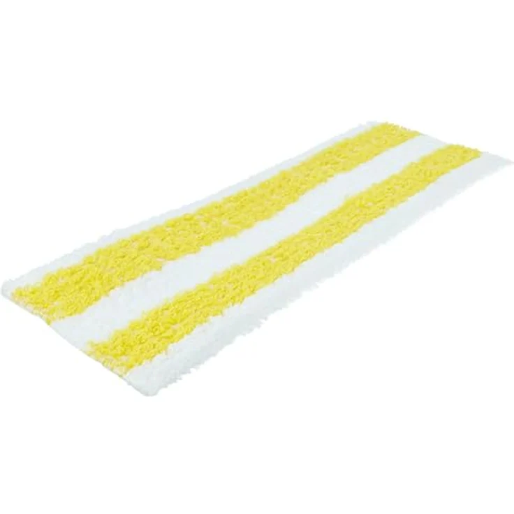 vhbw 2x Wischbezug kompatibel mit Kärcher SC 3 EasyFix, weiß/gelb, wiederverwendbar & waschbar, 2x Bodentuch für Dampfreiniger – Bild 4