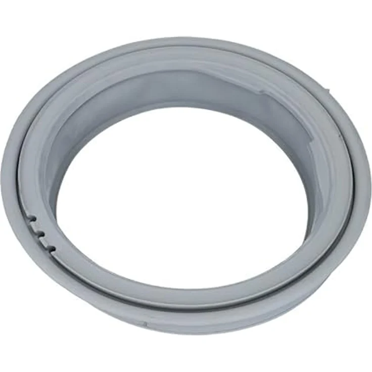 LUTH Premium Profi Parts Türmanschette Dichtung Türgummi kompatibel mit Bosch Siemens Constructa 00667220, 3 Wasserausläufe, grau – Bild 2