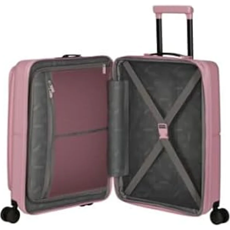 American Tourister Dashpop 4 Rollen Kabinentrolley 55 cm, pink, mit Dehnfalte, 100% Polypropylen – Bild 2