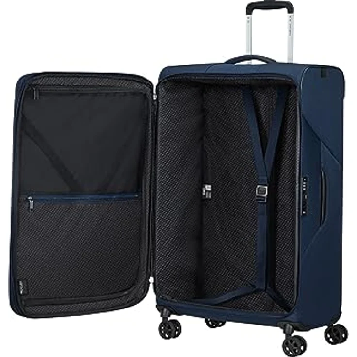 Samsonite Litebeam - Spinner L, Erweiterbar Koffer, 77 cm, 103/111 L, Blau (Midnight Blue) – Bild 5