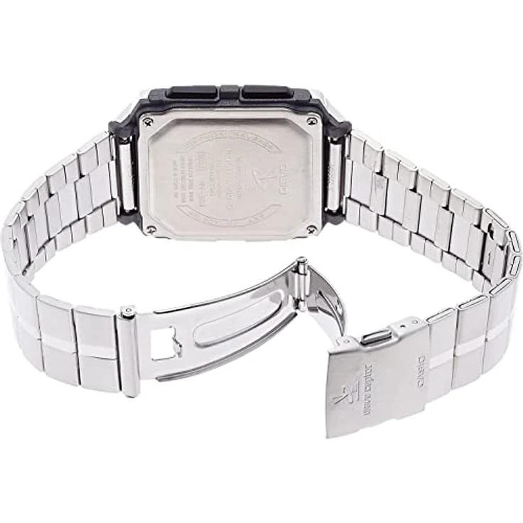 Casio Herren Funkuhr WV-59RD-1AEF Edelstahl, digital – Bild 5