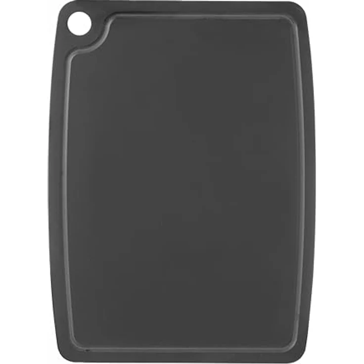 HENDI Holzfaser-Schneidbrett, Schwarz, langlebig und dicht, 300x235x(H)6mm – Bild 1
