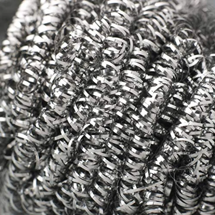 Spontex Spirinett Edelstahlspiralen, ideal für hartnäckigen Schmutz in Töpfen und Pfannen, aus rostfreiem Recycling-Edelstahl (1 x 3 Stück) – Bild 4