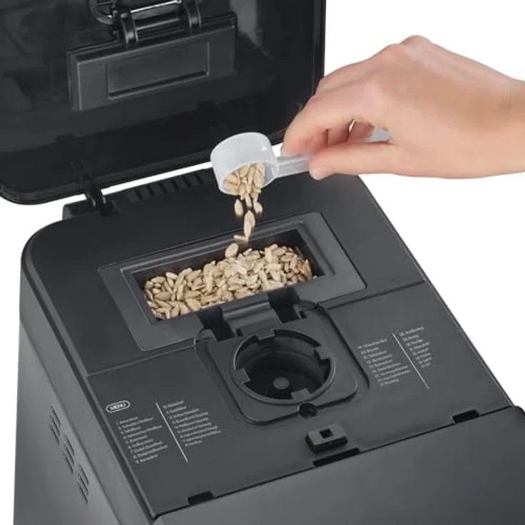 Graef Brotbackautomat BA806EU Eisenglimmergrau, 29 Programme, Timerfunktion – Bild 3