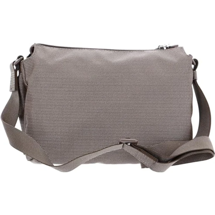 Mandarina Duck MD20 Pochette QMT32, legere Beuteltasche aus robustem Polyester, braun – Bild 3