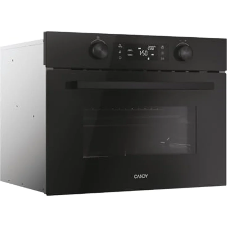 Candy CA4MWNSB6N Kompaktbackofen mit Mikrowelle, 6 Backofen- und 4 Mikrowellenfunktionen, Schwarz – Bild 4