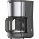 Braun Kaffeemaschine PurShine KF1500GY, Filterkaffeemaschine mit Glaskanne & OptiBrew System, Anti-Tropf-Funktion, Automatische Sicherheitsabschaltung, 10 Tassen Kapazität, 1000W, Grau