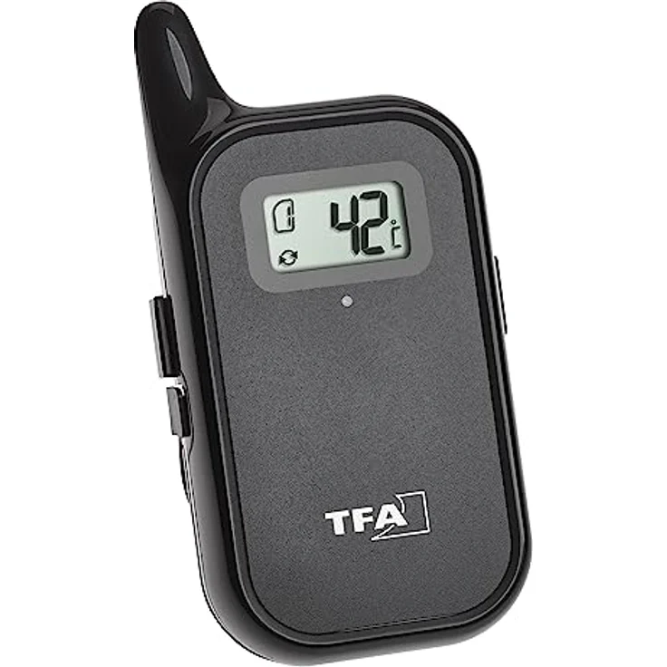TFA Dostmann Küchen-Chef Digitales Bratenthermometer-Grillthermometer Funk, 2 Einstechfühler zur Messung der Ofen- und Kerntemperatur – Bild 3