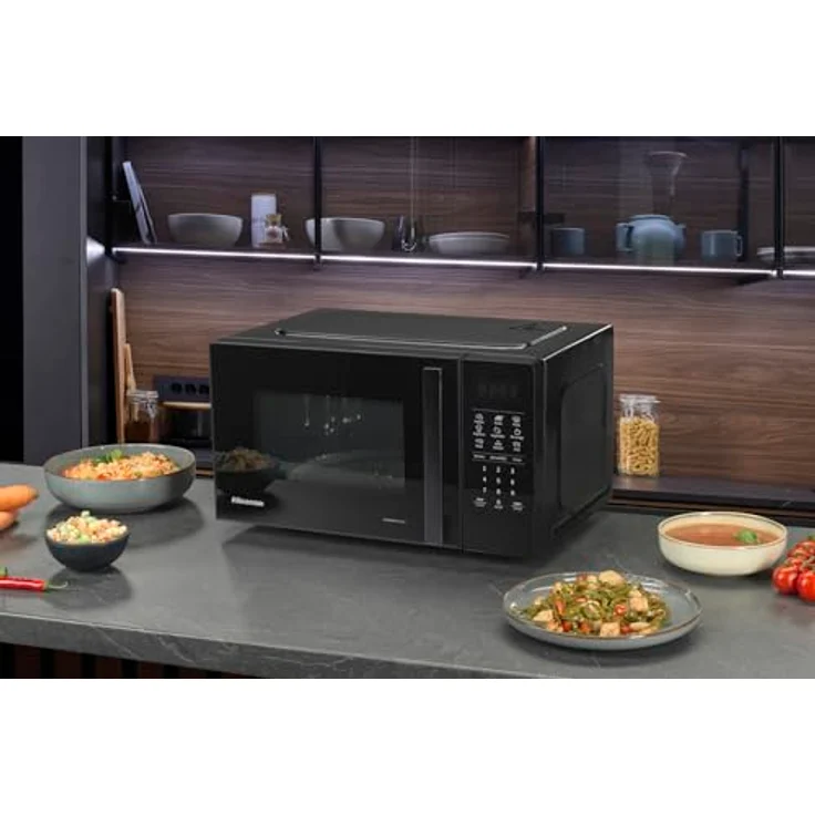 Hisense H20MOBS4I Mikrowelle, 20 l, Schwarz, Inverter Technologie, 1050 W, LED-Display, 10 Leistungsstufen – Bild 8