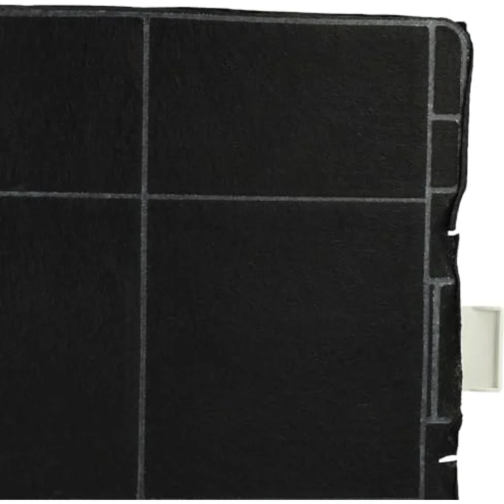 vhbw Aktivkohlefilter kompatibel mit Viva Dunstabzugshaube, 23,3 x 21,5 x 2,2 cm, effektiv gegen Gerüche und Fettablagerungen – Bild 5