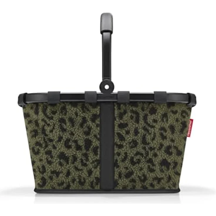 reisenthel Carrybag Shopper Tasche, Einkaufshilfe mit stabilem Aluminiumrahmen, 48 cm, 22 l, Grün – Bild 1