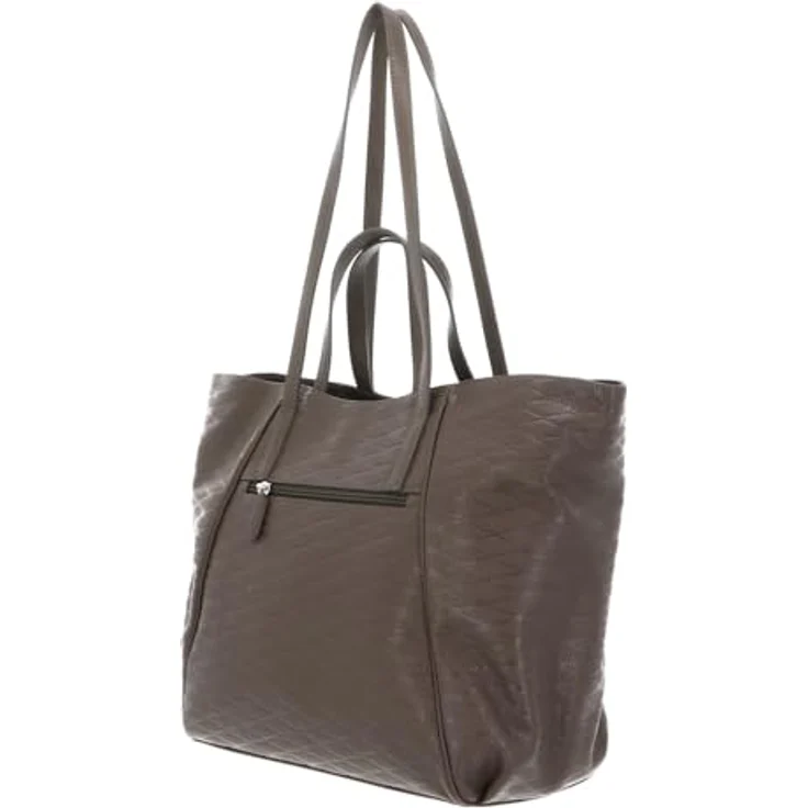 Picard Lille Shopper Tasche aus 100% Leder, 43 cm x 19 cm x 30 cm, grau – Bild 4