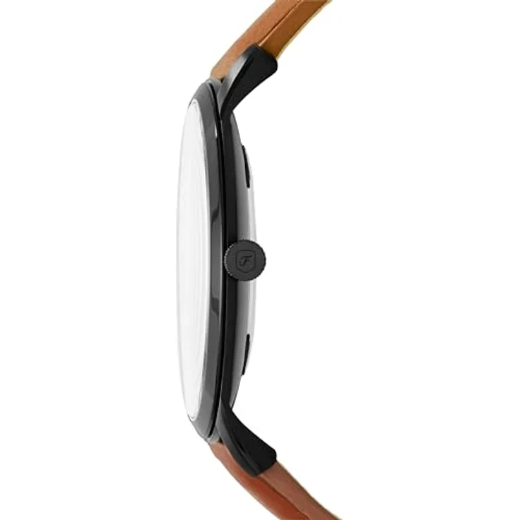 Fossil Herren Armbanduhr FS5305 The Minimalist Slim Leder braun – Bild 2