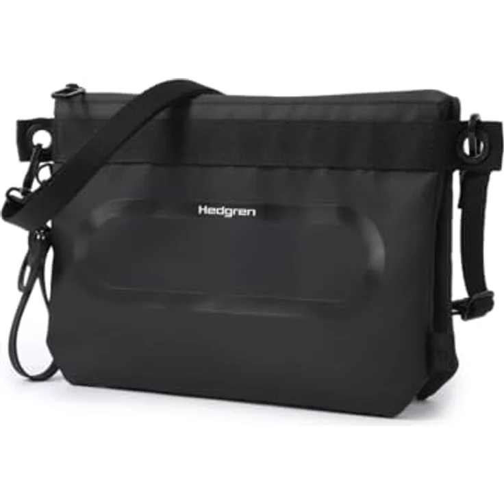 Hedgren Uni Umhängetasche mit RFID Schutz, 24 cm, schwarz, 100% Polyester – Bild 4