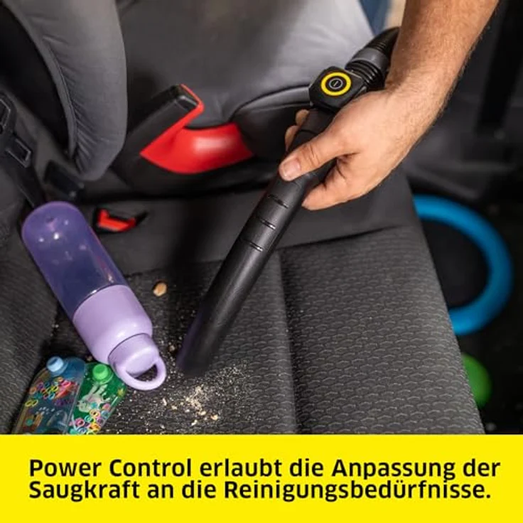 Kärcher Home & Garden WD 7 Control P S 30/6/35/T 1.628-385.0 Nass-/Trockensauger, 1400W, 30L, halbautomatische Filterreinigung, Bluetooth-Fernbedienung, Edelstahl – Bild 6