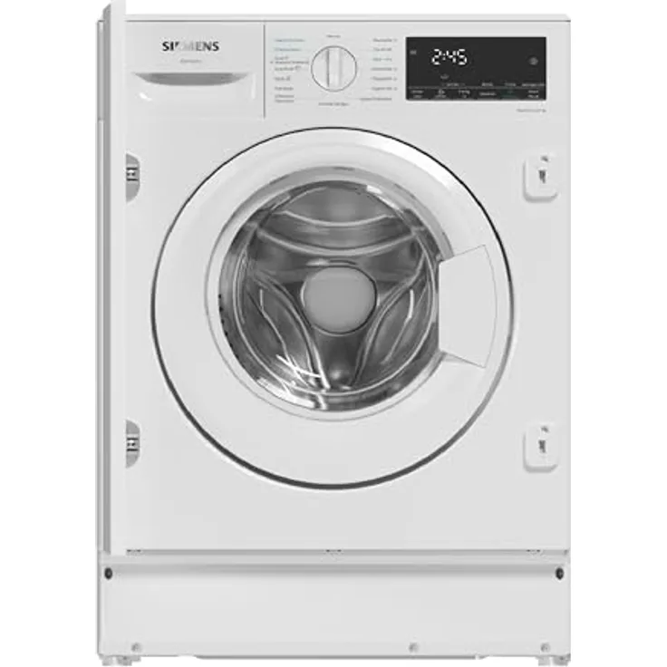 Siemens WK14D490 iQ500 Einbau-Waschtrockner, 60 cm, 8 kg Waschen - 5 kg Trocknen, autoDry-Technologie, speedPack L für 60 Minuten Wasch- und Trockenvorgang