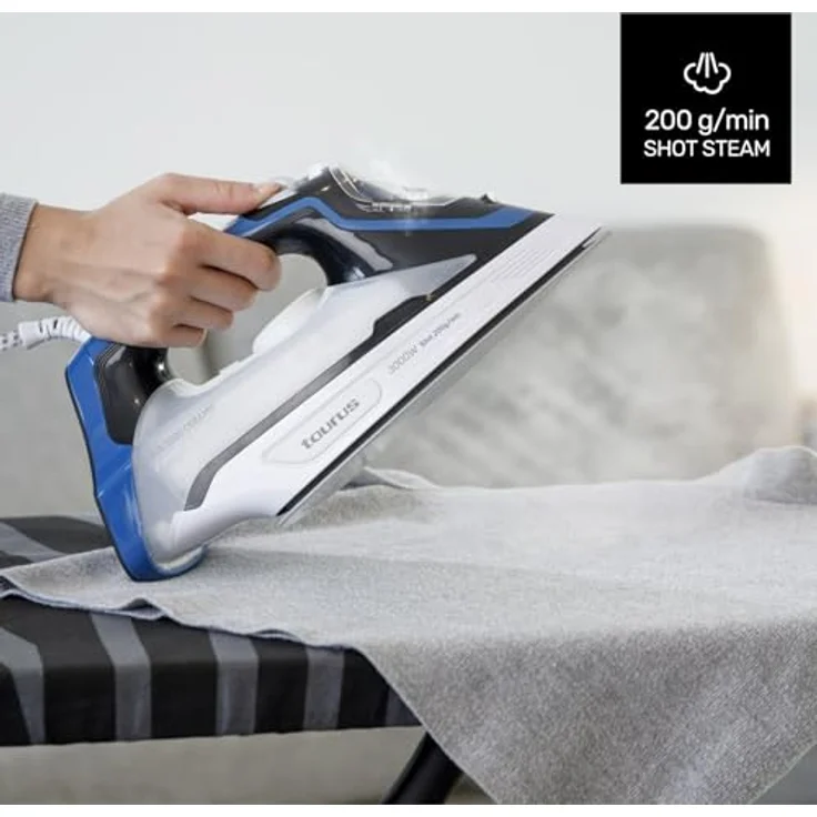 Taurus Dampfbügeleisen FIJI 3000 3000 W, 3000 W, Keramiksohle, Anti-Tropf-System - Preisvergleich – Bild 5