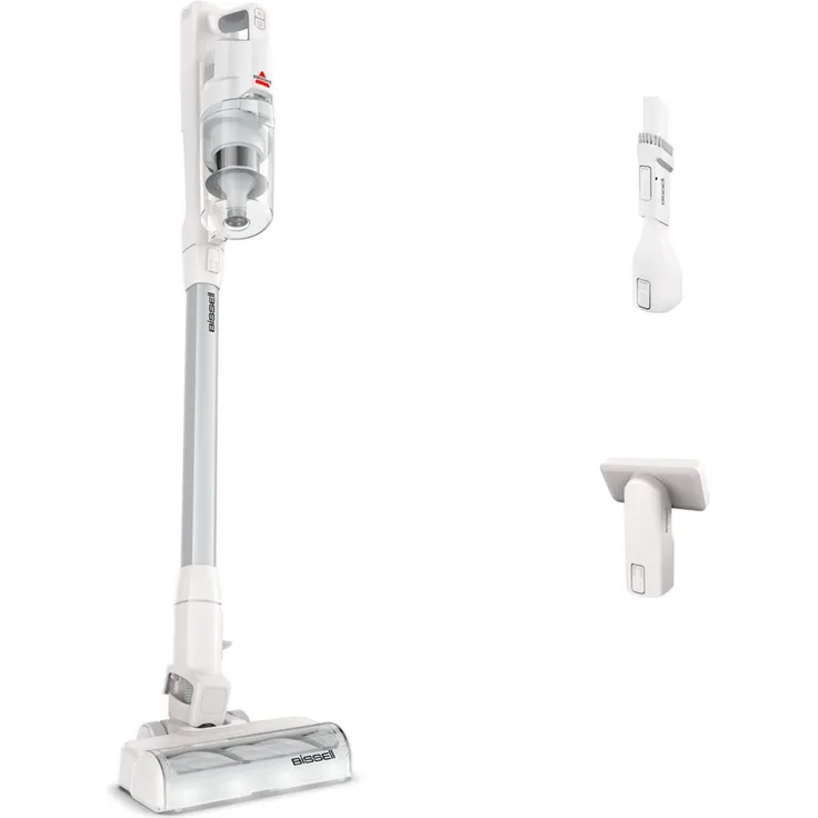 Bissell PowerClean Akku-Stielstaubsauger, 200 W, beutellos, HEPA-Filter, LED-Beleuchtung, Haustierfreundlich