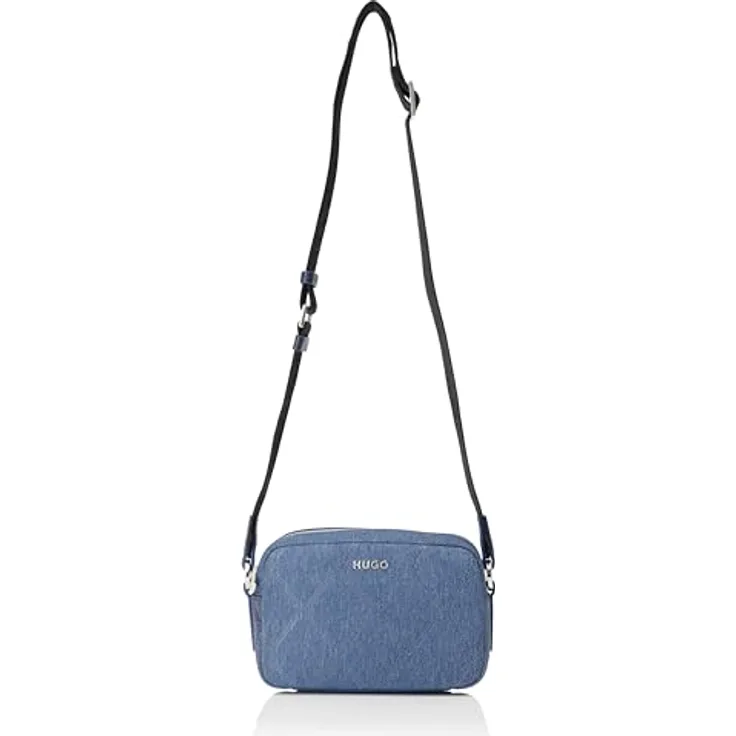 Hugo Bel Umhängetasche 20 cm, blau aus 100% Polyester, praktische Größe 20 cm x 7 cm x 13 cm