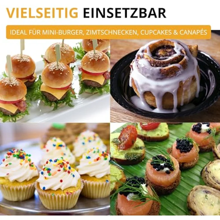 WESTMARK Brötchen Backform 9 Nester (105674) – Bild 10