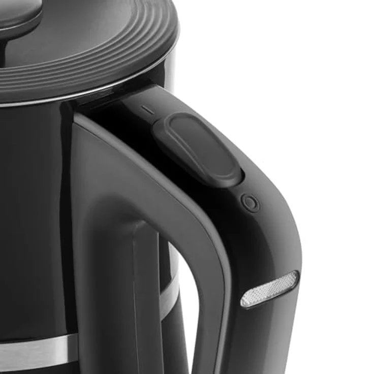 HYUNDAI VK 306 Edelstahl Wasserkocher I Doppelwandiger Wasserkocher I 1.7 Liter I 2200 Watt I Abschaltautomatik I dreifaches Sicherheitssystem – Bild 4